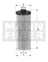 Фильтр масляный HU6018z