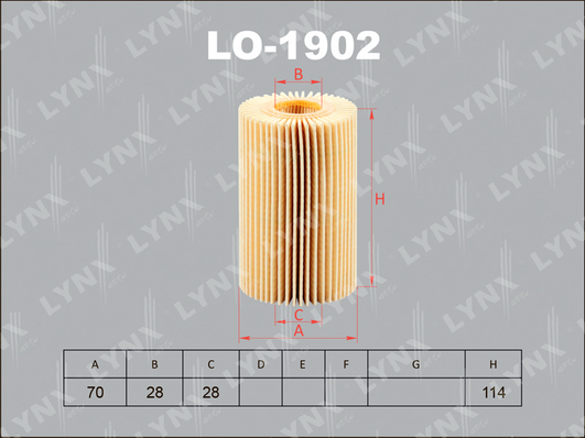 Фильтр масляный подходит для TOYOTA Land Cruiser(200) 4.5D-4.6 08, LEXUS LX570 07 LO-1902