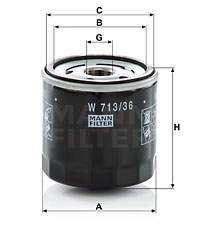 Фильтр масляный W71336