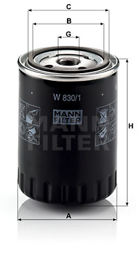 Фильтр масляный W8301