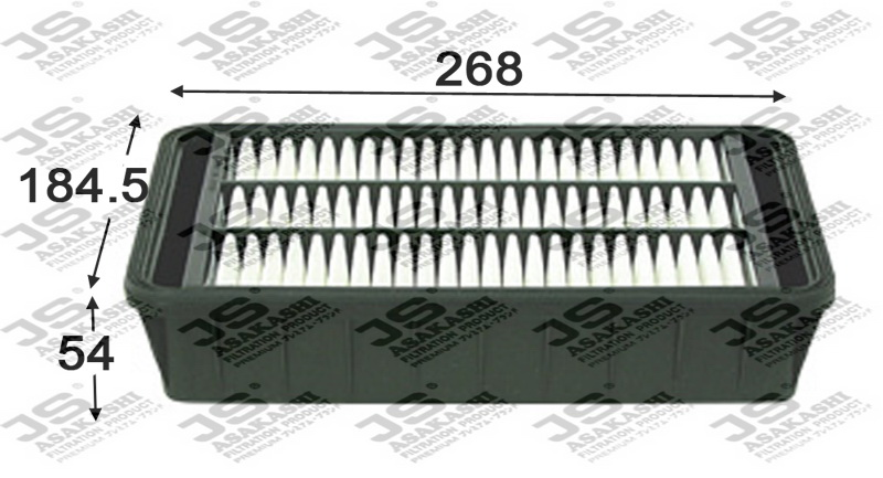 Фильтр воздушный  PEUGEOT 4007 2,4 2008 -   MITSUBISHI RVR 2,0 2010 -  A3025