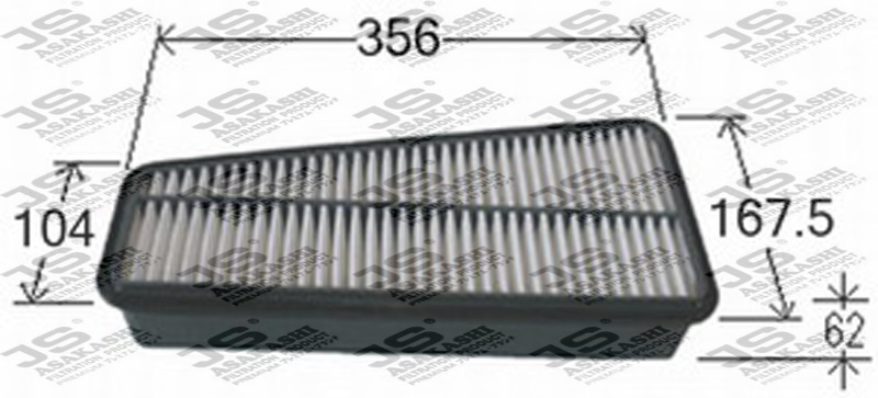 Фильтр воздушный  TOYOTA FORTUNER 4,0 2010 - 2015  TOYOTA TUNDRA 4,0 2006 - 2011 A1011