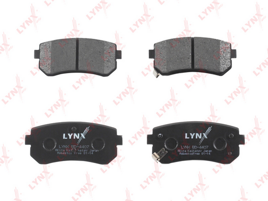 Колодки тормозные задние подходит для HYUNDAI Accent 05i30, KIA CeedPro CeedRio II 05 BD-4407
